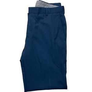 Peter Millar Pants Mens 34x30 Blue Durham High Drape Performance Chino